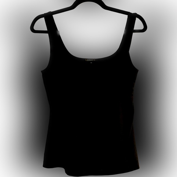 Dynamite black tank top - Picture 1 of 2